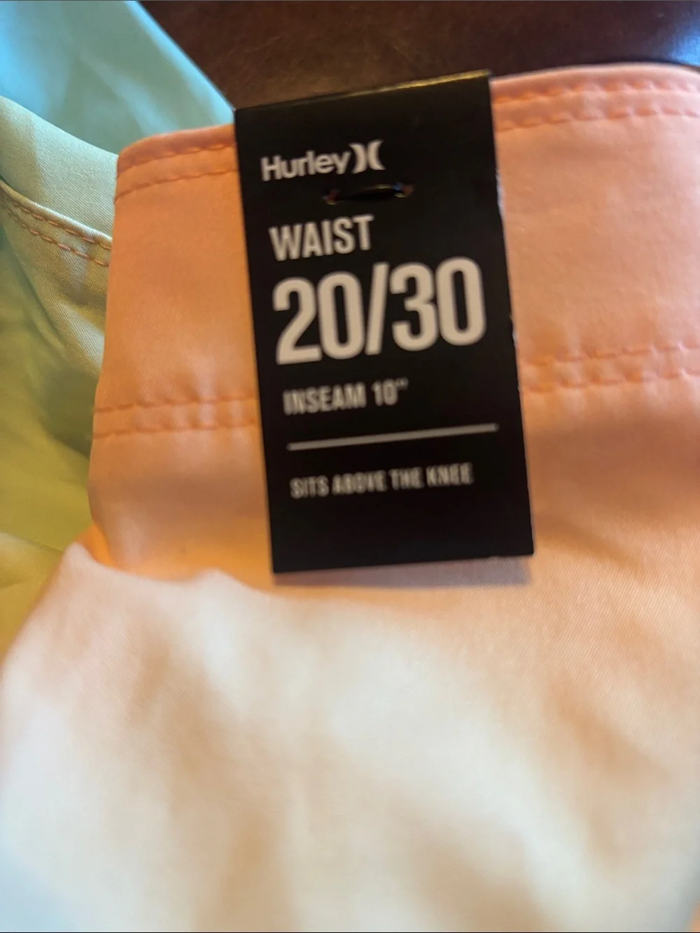 New Hurley Boys Youth Young Men’s Swim Trunks Board Shorts 20/30 Ombré Orange